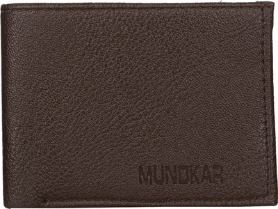 Mundkar Men Brown Artificial Leather Wallet(5 Card Slots)
