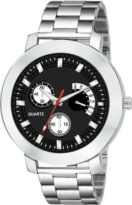 Heeva New Cronograph Design Black Dial With Unique Finishing-154 Premium Quality Analog Watch - For Boys