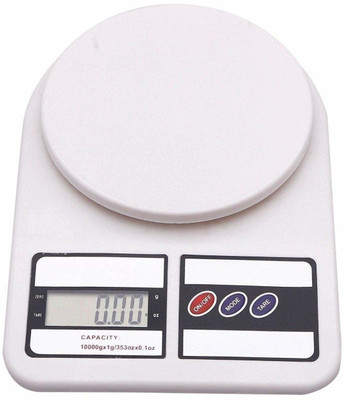 Skylight SL-4567 Electronic Digital 10 Kg PWeight Scale Lcd Kitchen Weight Scale Machine Weighing Scale(White)