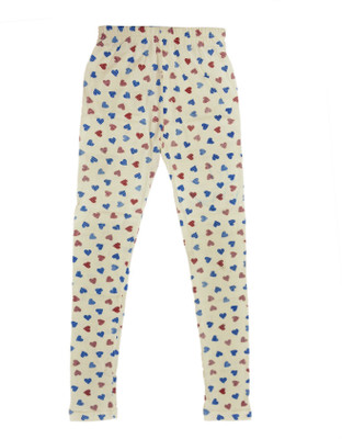 IndiWeaves Legging For Girls(Beige Pack of 1)
