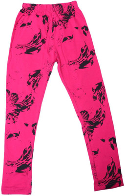 IndiWeaves Legging For Girls(Pink Pack of 1)