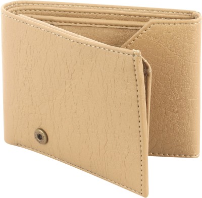 SAMTROH Men Casual Beige Artificial Leather Wallet(7 Card Slots)