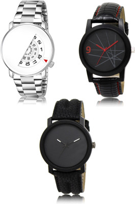 FERRIZZO New latest Designer Combo of 3 Analog Watch  - For Men