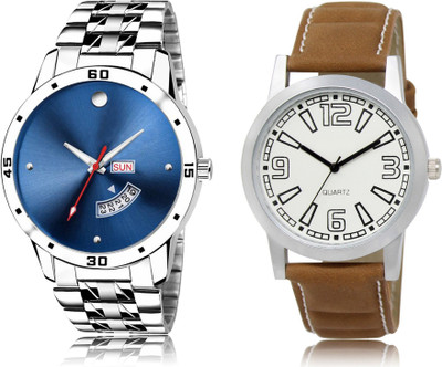 FERRIZZO New Latest Designer Combo of 2 Analog Watch  - For Men