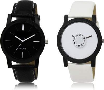 SWIFFIN New Latest Designer Combo of 2 Analog Watch  - For Men