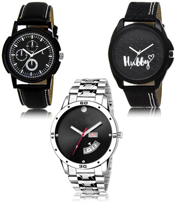 FERRIZZO New latest Designer Combo of 3 Analog Watch  - For Men