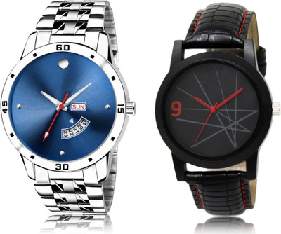 FERRIZZO New Latest Designer Combo of 2 Analog Watch  - For Men