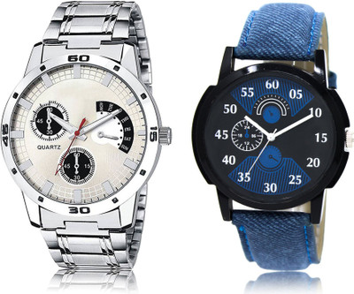 FERRIZZO New Latest Designer Combo of 2 Analog Watch  - For Men