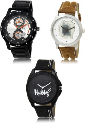 FERRIZZO New latest Designer Combo of 3 Analog Watch  - For Men