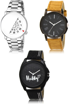 FERRIZZO New latest Designer Combo of 3 Analog Watch  - For Men