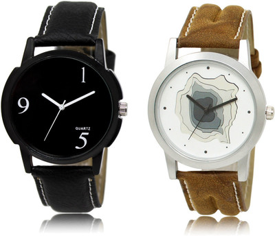 SWIFFIN New Latest Designer Combo of 2 Analog Watch  - For Men