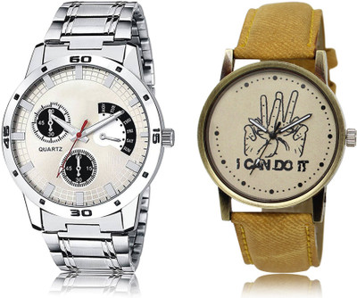 FERRIZZO New Latest Designer Combo of 2 Analog Watch  - For Men