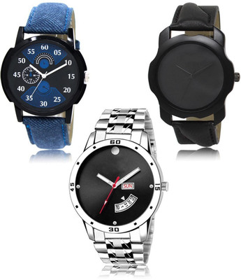 FERRIZZO New latest Designer Combo of 3 Analog Watch  - For Men