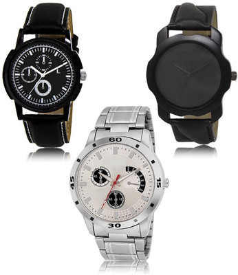 FERRIZZO New latest Designer Combo of 3 Analog Watch  - For Men