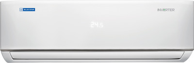 View Blue Star 1.5 Ton 5 Star Split Inverter AC  - White(IC518DBTX, Alloy Condenser)  Price Online