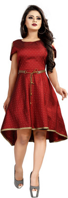 red dress flipkart