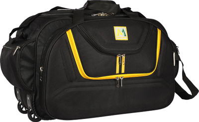 MEDLER (Expandable) DUFFEL_EGLE-BLACK Duffel With Wheels (Strolley)