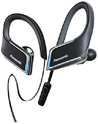 Panasonic Rp-Bts50-K 3D Flex Sport Clip In-Ear Headphone, Bl Wired Headset(Black, On the Ear)