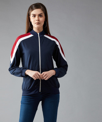 DOLCE CRUDO Full Sleeve Colorblock Women Jacket