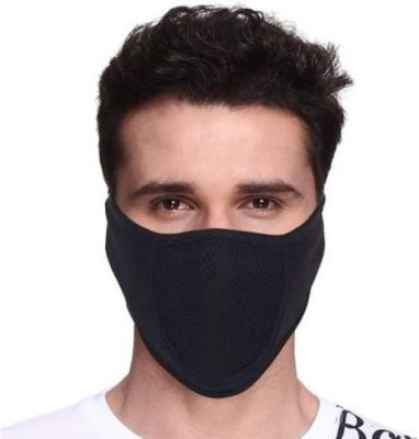 zaysoo Black Bike Face Mask for Men & Women(Size: Free,  Balaclava)