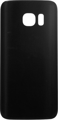 Spares4ever Samsung Galaxy S7 Black Back Panel(Black)