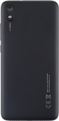 Spares4ever Xiaomi 7A Black Back Panel(Black)