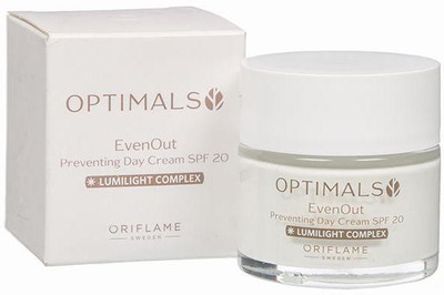Oriflame Sweden Origlame OPTIMALS EVENOUT PREVENTING DAY CREAM SPF20(50 ml)