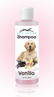 PETS EMPIRE Naturally Organic Body Shampoo for Pets (Vanilla, 200ML) Anti-microbial Vanilla Dog Shampoo(200 ml)