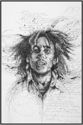 Bob Marley Poster (Cover Area :- 13 X 19 inch) Paper Print(19 inch X 13 inch, Rolled)