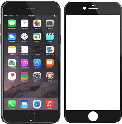 Kruvln Edge To Edge Tempered Glass for Apple iPhone 8 Plus(Pack of 1)