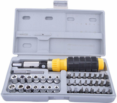 VEDAANT Multipurpose Screwdriver 41 Pcs Tool Kit for Home and Office Impact Screwdriver Set (Pack of 1) Standard Screwdriver Set(Pack of 1)