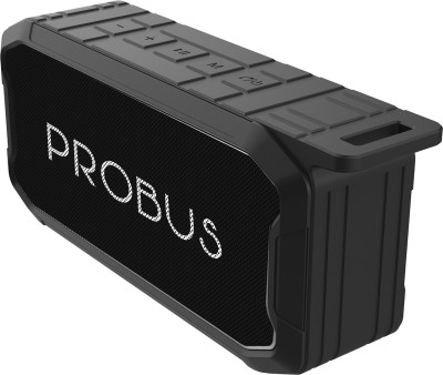 Probus Powerful Bass IPX7 Waterproof Rugged Portable 5 W Bluetooth Speaker(Black, Stereo Channel)