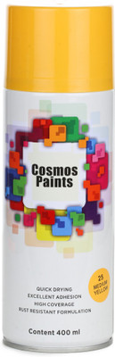 Cosmos Paints Yellow Spray Paint 400 ml(Pack of 1)