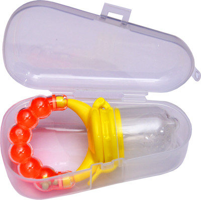 PIKIPOO Baby Feeding Tool. Teether and Feeder(Red)