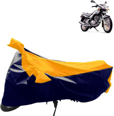 VOCADO Two Wheeler Cover for TVS(Fiero F2, Blue, Yellow)