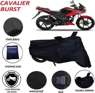 Cavalier Burst Two Wheeler Cover for Honda(CBF Stunner, Black)