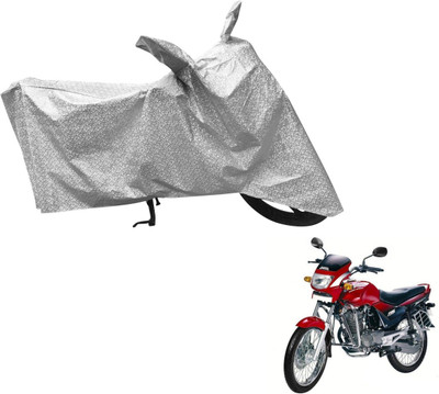 Flipkart SmartBuy Waterproof Two Wheeler Cover for Hero(Ambition, Silver)