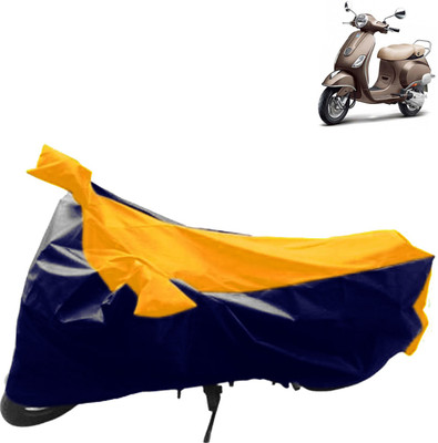 VOCADO Two Wheeler Cover for Piaggio(Vespa VXL, Blue, Yellow)
