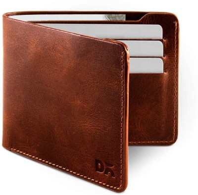 DailyObjects Men Tan Genuine Leather Wallet(6 Card Slots)