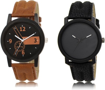 SWIFFIN New Latest Designer Combo of 2 Analog Watch  - For Men