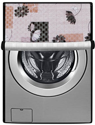 KingMatters Front Loading Washing Machine  Cover(Width: 66 cm, Black, Grey)