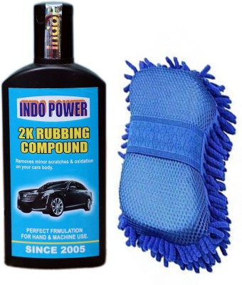 INDOPOWER TOP NEW736-2K RUBBING COMPOUND 100ml.2 in 1 Multipurpose Chenille Microfibre Mitts and Sponge Hand Duster for Washing Cars and Household Items (Any Available Color one pic) TOP739 Vehicle Interior Cleaner(100 ml) INDOPOWER TOP NEW736-2K RUBBING COMPOUND 100ml.2 in 1 Multipurpose Chenille Microfibre Mitts and Sponge Hand Duster for Washing Cars and Household Items (Any Available Color one pic) TOP739 Vehicle Interior Cleaner(100 ml)