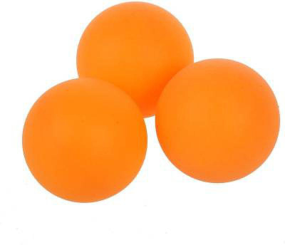 GLOWISH PREMIUM QUALITY GO PLAY 40+ THREE STAR TABLE TENNIS BALL Table Tennis Ball(Standard, Pack of 6, Orange)