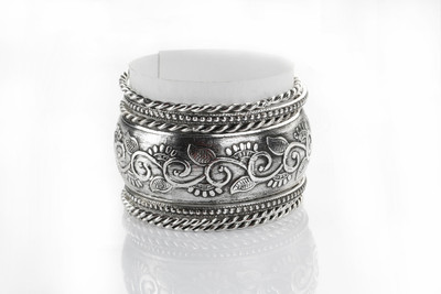 JSD Alloy Gold-plated Bangle Set(Pack of 2)