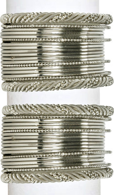 JSD Alloy Gold-plated Bangle Set(Pack of 30)