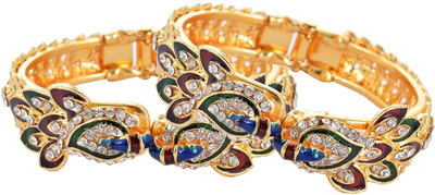 JDX Alloy Gold-plated Bracelet Set(Pack of 2)
