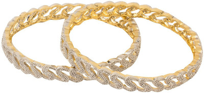 JSD Metal Gold-plated Bangle Set