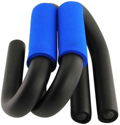 S.Blaze S Shaped Moulded Any Rust Foam Gripped Profession Push-up Bar(Blue)