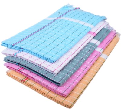 gouri textiles solapur manufacturer Cotton 200 GSM Bath Towel(Pack of 5)