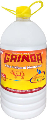 GAINDA White Perfumed Disinfectant Phenyl Plain(5 L)